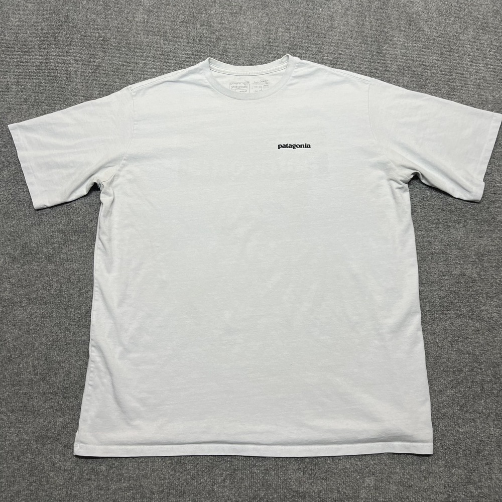 Patagonia Shirt Mens XL Responsibili-Tee Back Graphic Tagless Tee *Flaws